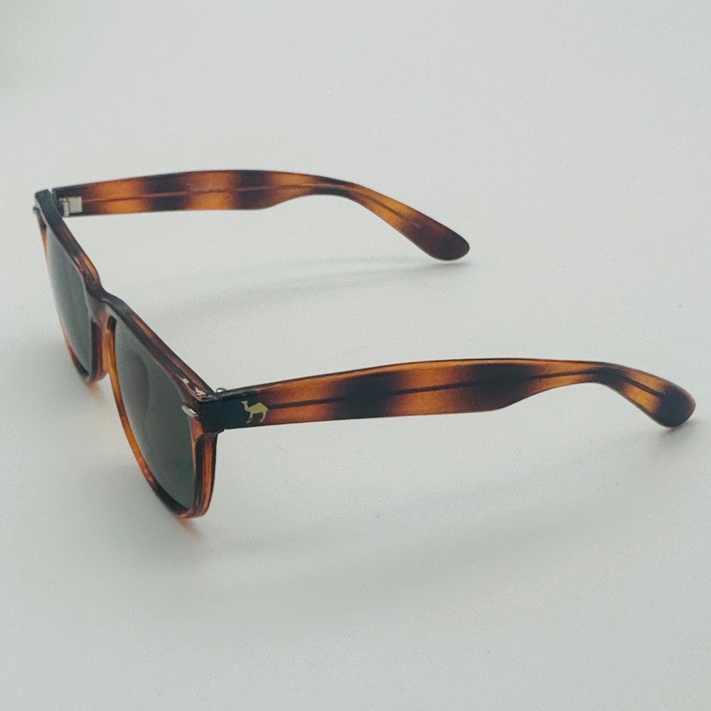 Panama Jack Tortoise Shell Sunglasses Camel Cigarette Logo Joe Camel